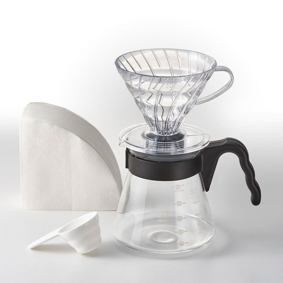 [VCDS-02-B-EU] Hario Pour Over Kit V60-02 Black