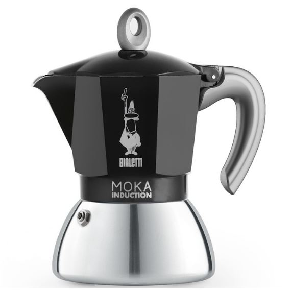 [8006363029100] Bialetti Moka Induction 2 cup Black 80ml