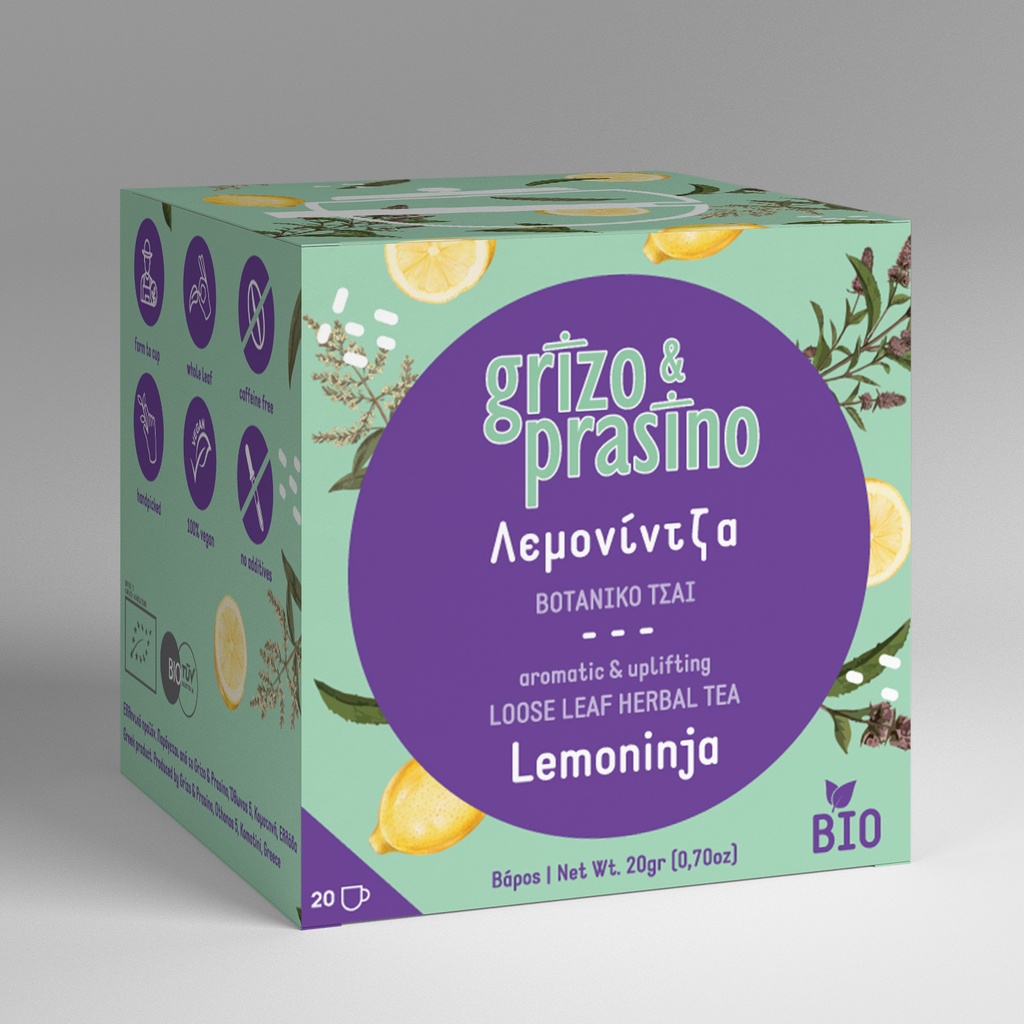Grizo&Prasino lemonitza 20g