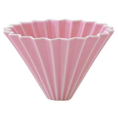 [99300167] Origami Ceramic Dripper M Pink