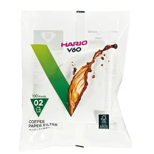 [VCF-02-100W] Hario Paper Filters-02 600ml
