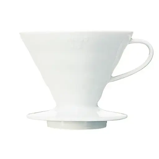 [VDCR-02W] Hario Ceramic Coffee Dripper V60-02 White