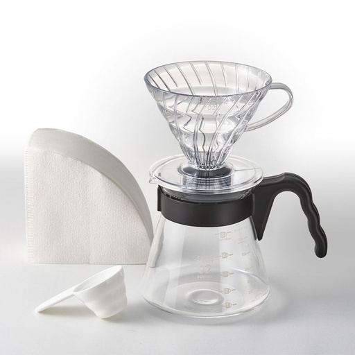 [VCDS-02-B-EU] Hario Pour Over Kit V60-02 Black