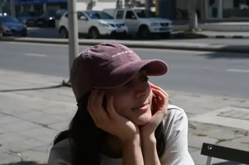 "AMBER AND JOE" CAP