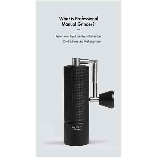 [70TGD022AA401] Timemore C3S MAX Grinder Folding Handle Black