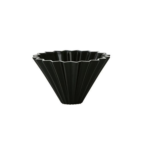 [99300867] Origami ceramic Dripper M Black